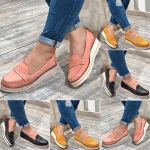 comfy slip on platform shoes