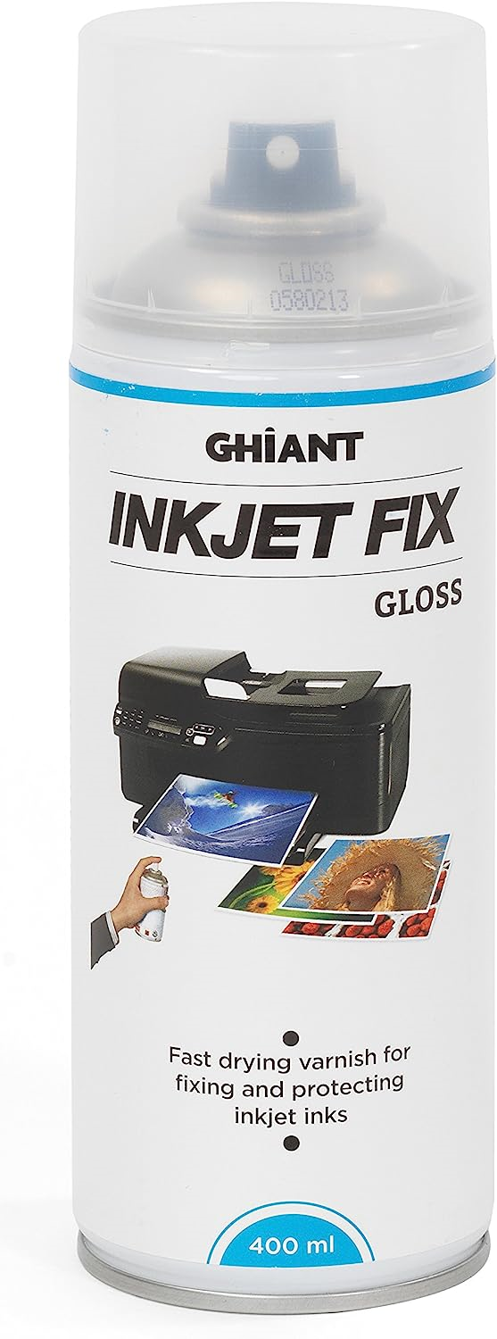GHIANT Inkjet Fixative Spray 400ml Gloss X3 for sale online eBay