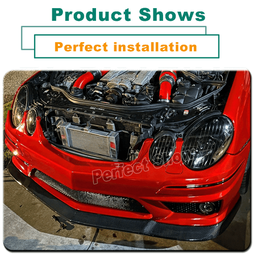 Carbon Frontlippe Spoiler Lippe Passt für Mercedes Benz W211 E63 2006-2009 - Bild 14 von 14