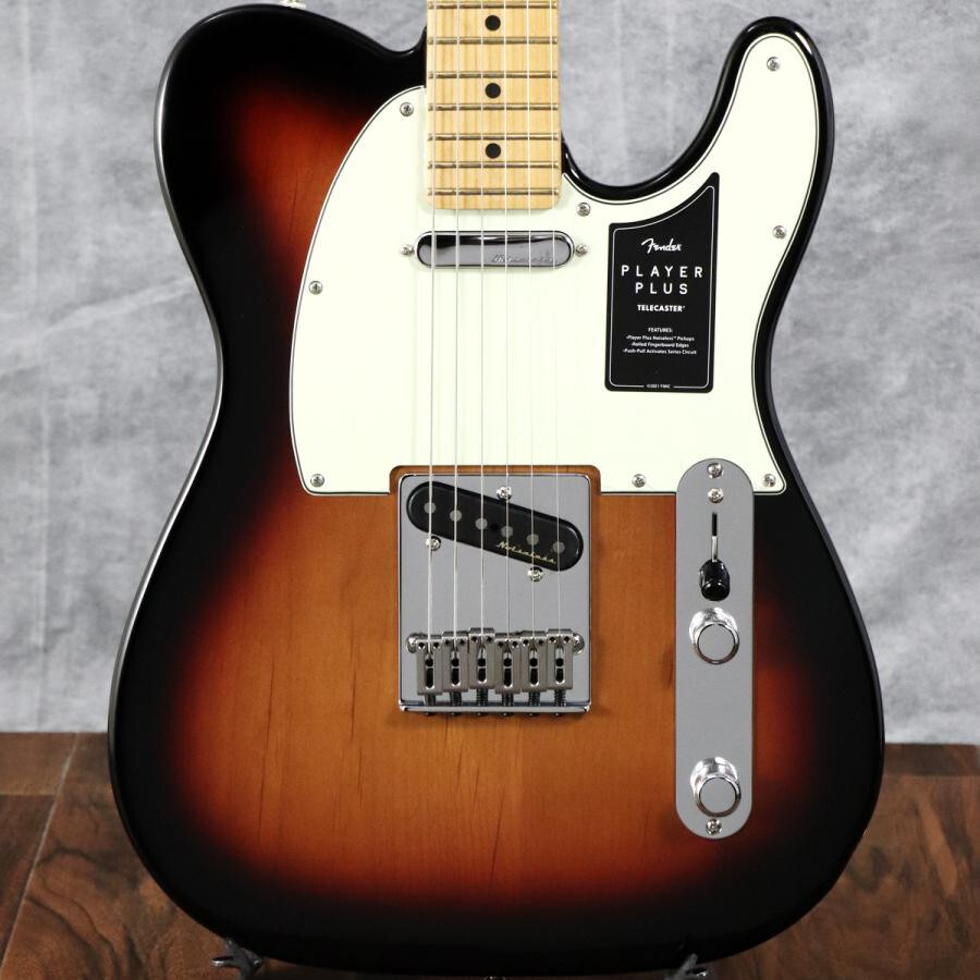 Fender / Player Plus Telecaster Maple 3-Color Sunburst | eBay
