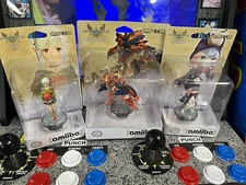 3 Amiibo Lot: Nintendo Monster Hunter Stories 2 Razewing Ratha + Tsukino + Ena
