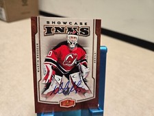 2006-07 Flair Showcase Inks Martin Brodeur SP Autograph I-MB