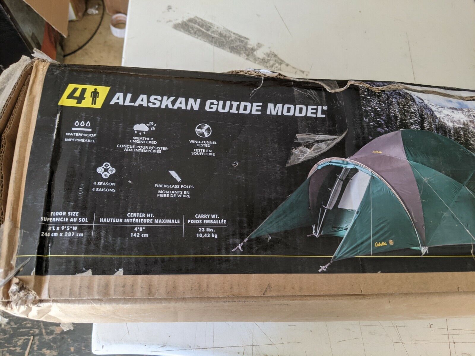 Tent - Cabela's Alaskan Guide 4 Person