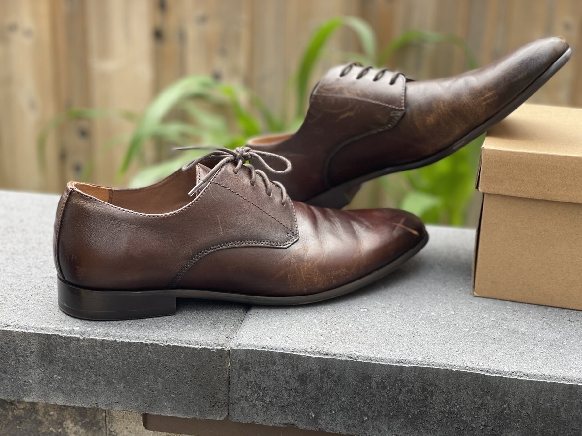 Steve Madden Raddley Men\'s Dress Shoes Size 10.5 Leather Brown Madden Mens Dress Shoes Sz 10.5 Brown | eBay main image 2