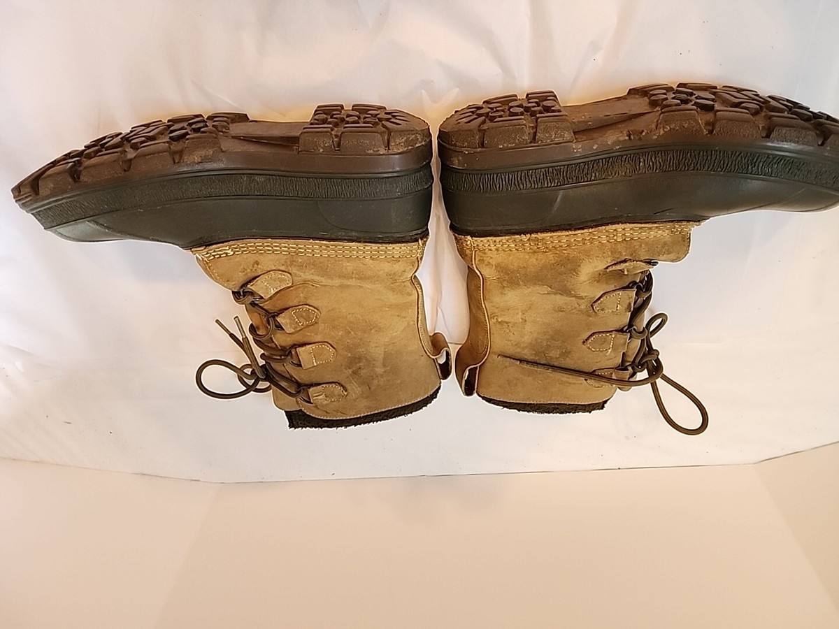 Ll Bean Mens Duck Boots Winter Insulated Size 7 Brown Leather Rubber Wool I Still Wear the L.L.Bean Boots I Got 38 Years Ago | Reviews  main image 3