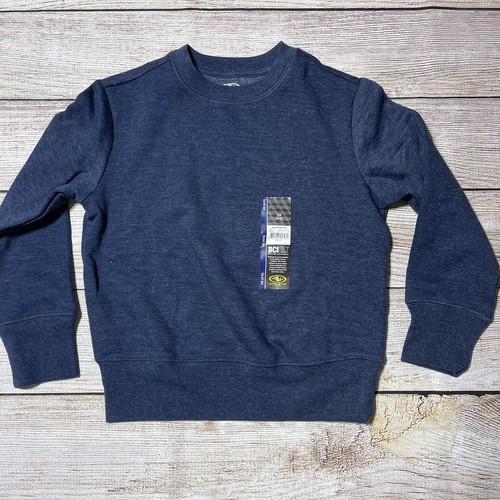 Athletic Works Boys Navy Blue Sweatshirt And Pants Size XS (4-5). NWT! - Picture 2 of 8