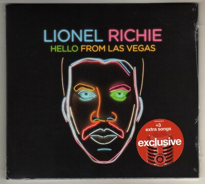 LIONEL RICHIE: HELLO FROM LAS VEGAS CD TARGET VERSION BRAND NEW LIVE RECORDING