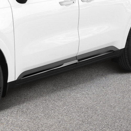 For Kia Carnival 2022-2024 Black Side Door Moulding Cover Car Body Trim Strips - Picture 4 of 6