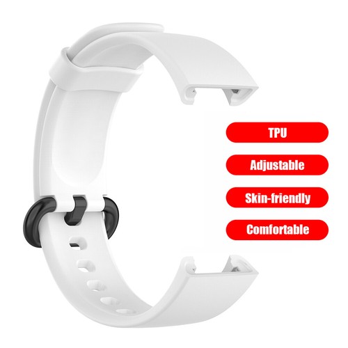 Cinturino per orologio intelligente in TPU per Mi Watch Lite/Redmi Watch (bianco - Zdjęcie 3 z 8