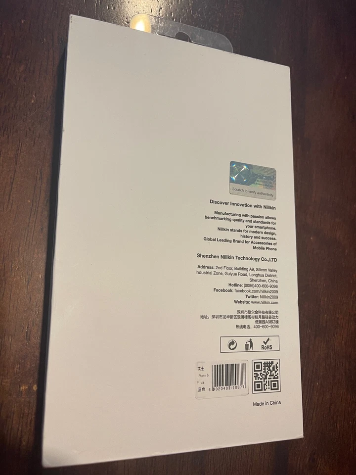 Englon Apple iPhone 6Plus/6SPlus Leather Case Faux - Navy Blue - New...! - Image 2 of 2