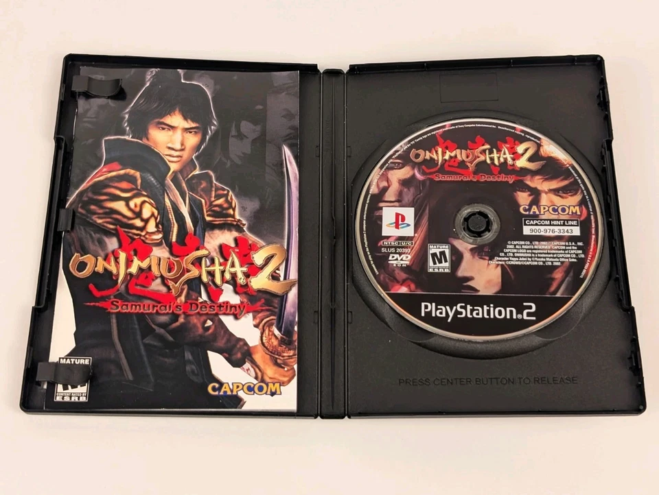 Onimusha 2 Samurai’s Destiny (PlayStation 2) PS2➡️CIB - Tested - Near Mint 📀! - Image 3 of 4