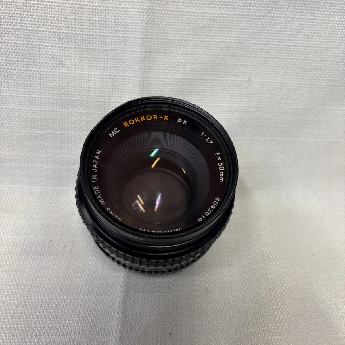 Minolta Rokkor PF Minolta MD 50mm Focal Camera Lenses for sale | eBay