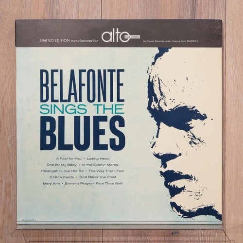 Harry Belafonte - Belafonte Sings The Blues (LP, alto high fidelity) MINT