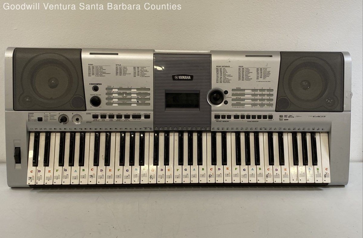 Yamaha PSR-E403 61 Key Portable Electronic Keyboard | eBay