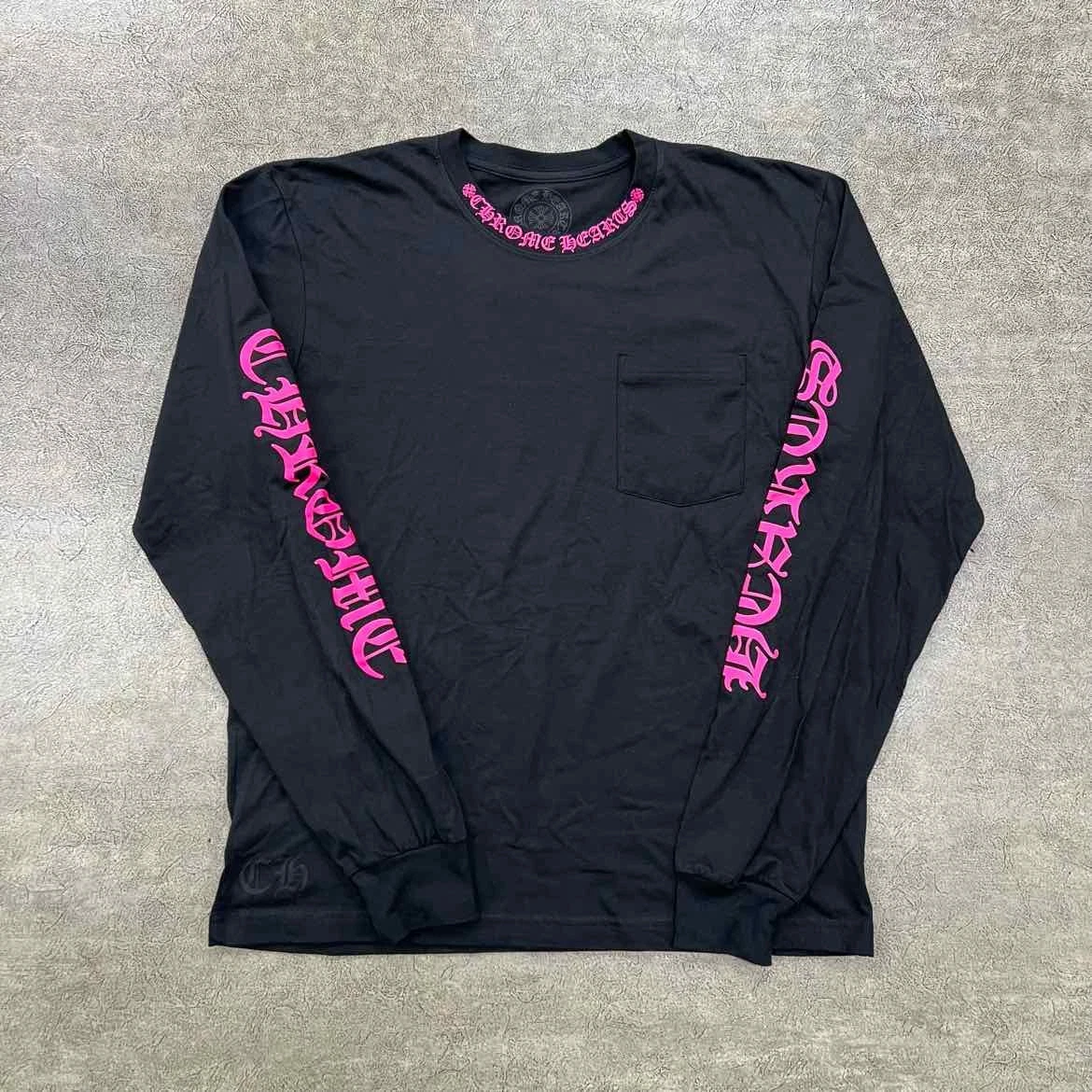 Chrome Hearts Long Sleeve "POCKET" - Size L (5428-30)