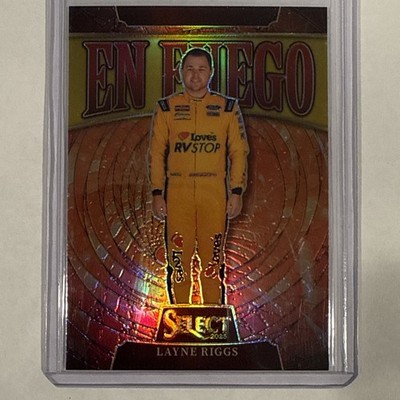 2025 Select Racing En Fuego #13 Layne Riggs Gold 04/10! Frontrow!