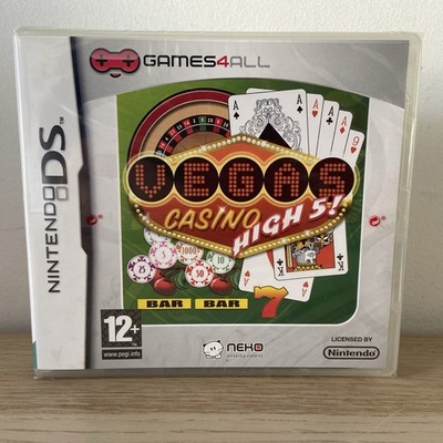 Vegas Casino High 5 - Nintendo DS - Karten Slots NEU & VERSIEGELT