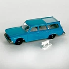 1965 Matchbox Lesney #42 Blue Studebaker Lark Wagonaire Diecast w/ Roof & Dog