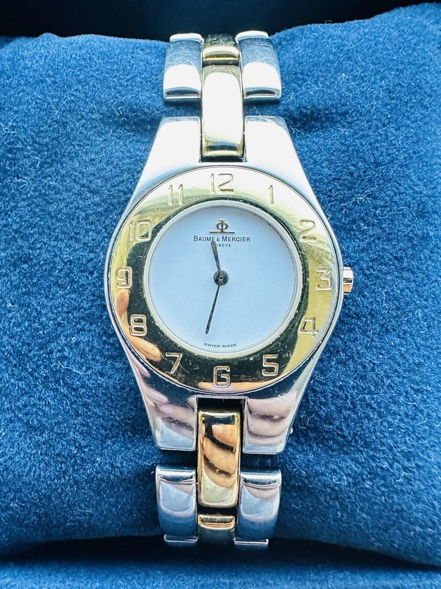 BAUME&amp;MERCIER Linea ダイアモンド シェル文字盤 BAUME&MERCIER - BAUME&MERCIER Linea ダイアモンド シェル文字盤 の