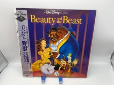 "Beauty and the Beast" Japanese PILA-1231 Laserdisc LD - with Obi