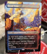 Steam Vents #348 (Borderless) Lorwyn Eclipsed FOIL NM