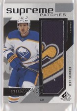 2021-22 Upper Deck SP Game Used Supreme 12/15 Jeff Skinner #SP-JS Patch 0ze5