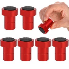 6 Pack Aluminum Bench Dogs with Non-Slip Pads for Woodworking and DIY