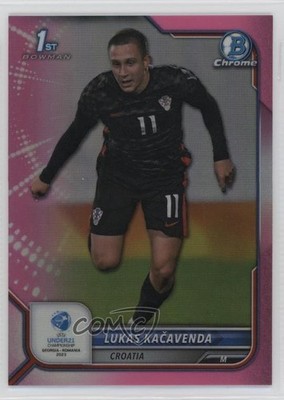 2022 Bowman Chrome Road to UEFA Under21 Championship /150 Lukas Kacavenda 12qx