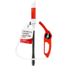 Portable Fuel Transfer Pump, 3X More Powerful D Battery Operated, Powerful Su...