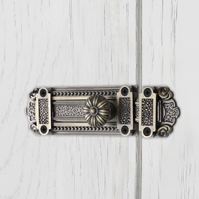 Antique Red Copper Door and For Window Latch Classic Security Solution