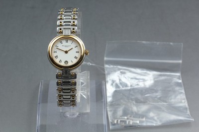 Near MINT] Balenciaga Paris Gold & Silver White Roman Quartz