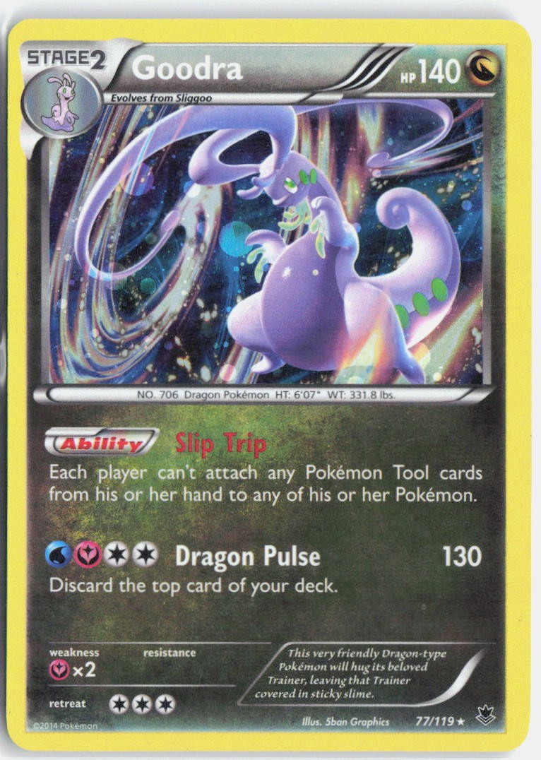 Goodra Holo Rare XY - Phantom Forces 77/119 LP