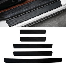 Carbon Fiber Car Door Sill Protector, Anti-Scratch Door Entry Edge Guard Stri...