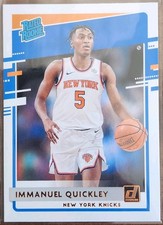 Immanuel Quickley 2020-21 Donruss Rated Rookie #213