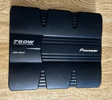 Pioneer GM-520T Car Amp Used Good Stereo Amplifier 760w 2 Channel Working