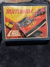 Vintage Matchbox vehicles with carrying case 24 -Lot 50- Series 1-75