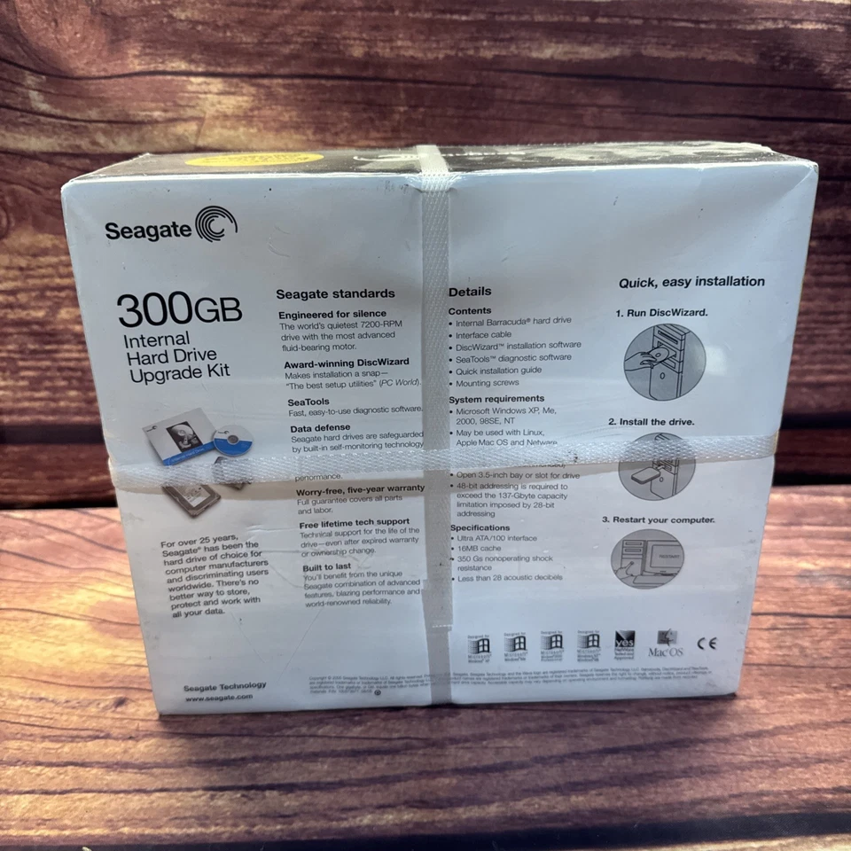 NEW Seagate 300 GB Ultra Internal ATA/100 Hard Drive (ST3300631A-RK) - Image 2 of 4