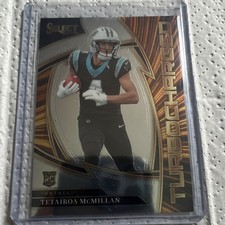 Panini 2025 Select Football Tetairoa McMillan Turbocharged RC #22
