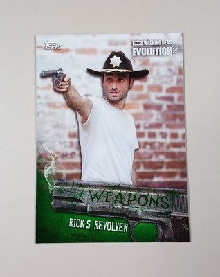 2017 Topps The Walking Dead Evolution /25 Rick Grimes W-1