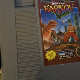 Karnov (Nintendo Entertainment System 1988) NES Tested Working with Manual