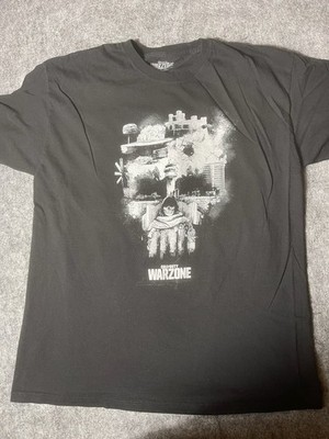 2020 Call Of Duty Warzone Black Graphic Collector T Shirt Size XL