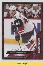 2016-17 Upper Deck Compendium Red Jordan Martinook #18 READ 0e3