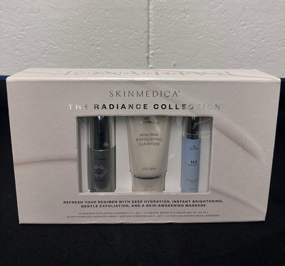 FOR CHARITY:SkinMedica Radiance Instant Bright Eye, HA5 Hydra Collegen, Cleanser