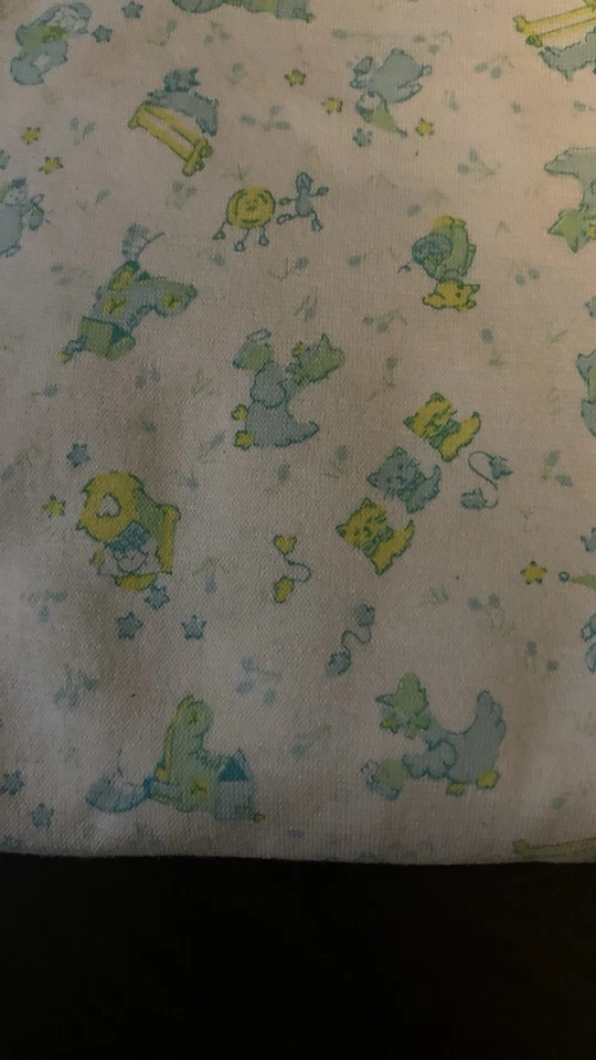 Rimas infantiles Carter's Mother Goose vintage años 70, manta bebé Foto 3 de 3