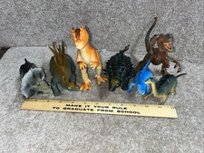 Lot of 7 Dinosaur Figures