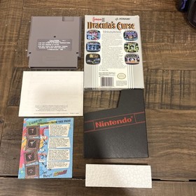 Castlevania III 3 Dracula's Curse NES In Box CIB - Tested Collector Quality !