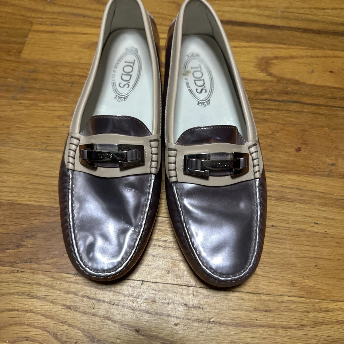 Bottines Frye En Cuir Avec Clous Et Talon Bois - Taille US 8.5 Femme - Occasion