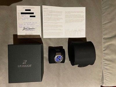 Hublot MDM Blue Men's Watch - 1810.1 - Fully serviced at Hublot