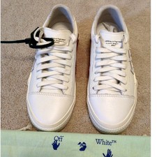 Women's Off-White White Vulcanized Low-Top Sneakers
