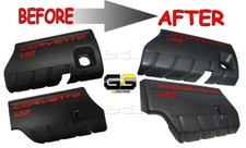 Custom Ls3 Or Ls7 C6 Fuel Rail Covers Painted Color Coded Hummer Chevelle